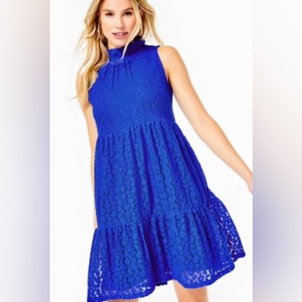 XS lace mini dress